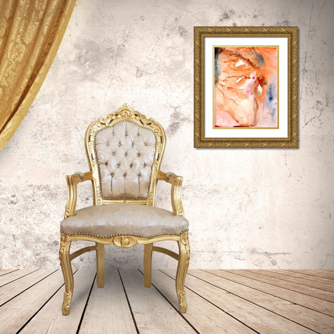 Lighting the Way I Gold Ornate Wood Framed Art Print with Double Matting by Combs, Joyce