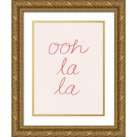 En France VI Gold Ornate Wood Framed Art Print with Double Matting by Borges, Victoria