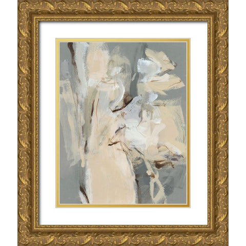 Left Bank I Gold Ornate Wood Framed Art Print with Double Matting by Long, Christina
