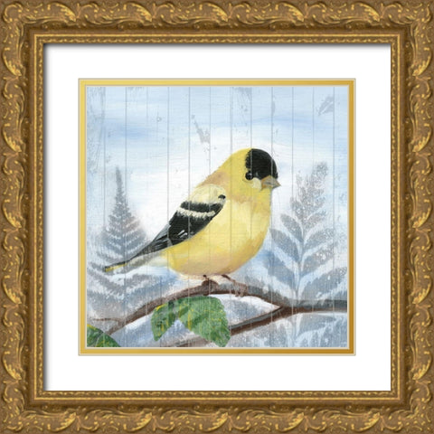 Eastern Songbird III Gold Ornate Wood Framed Art Print with Double Matting by Ludwig, Alicia