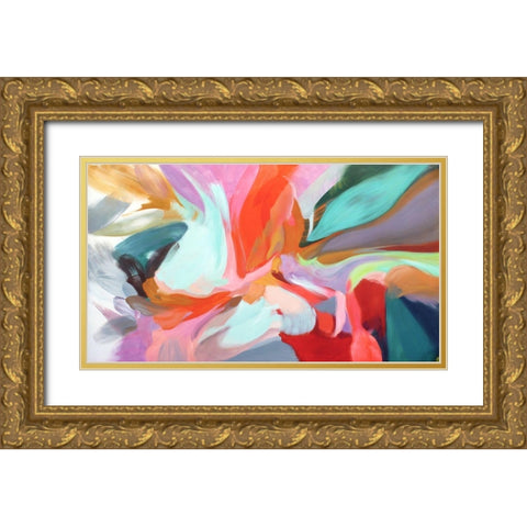 Integrity of Chaos Gold Ornate Wood Framed Art Print with Double Matting by Orlov, Irena