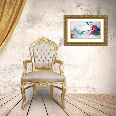 Moments of Reality Gold Ornate Wood Framed Art Print with Double Matting by Orlov, Irena