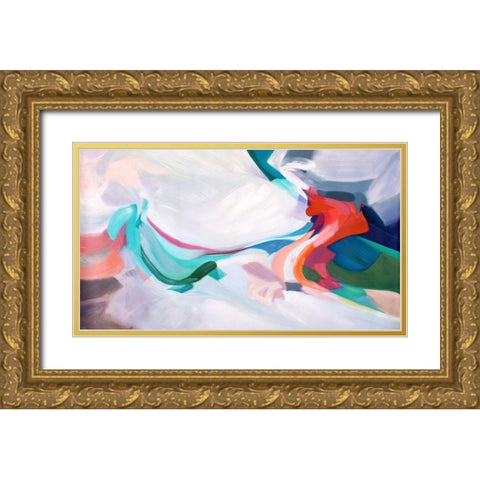 Moments of Reality Gold Ornate Wood Framed Art Print with Double Matting by Orlov, Irena