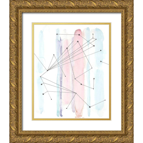 Desert Series VIII Gold Ornate Wood Framed Art Print with Double Matting by Delamater, Rob