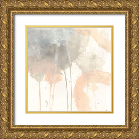 Blush Beacon I Gold Ornate Wood Framed Art Print with Double Matting by Vess, June Erica