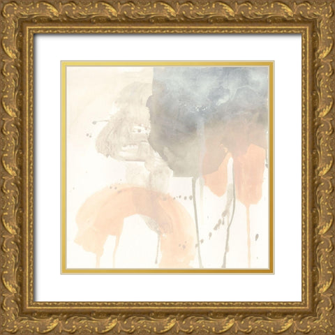 Blush Beacon II Gold Ornate Wood Framed Art Print with Double Matting by Vess, June Erica