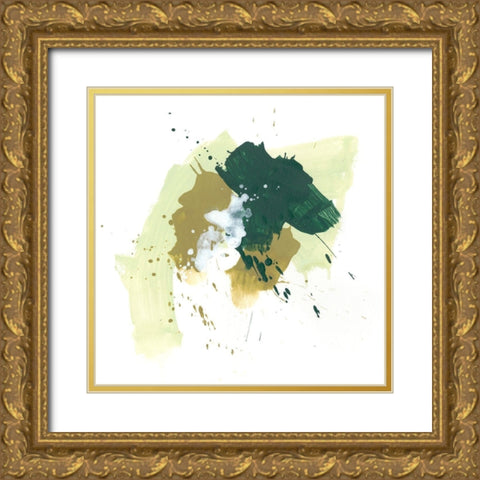 Midori V Gold Ornate Wood Framed Art Print with Double Matting by Vess, June Erica