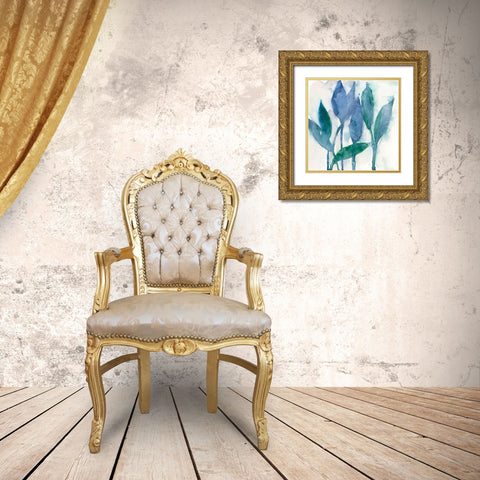 Quiet Beauty II Gold Ornate Wood Framed Art Print with Double Matting by Dixon, Samuel