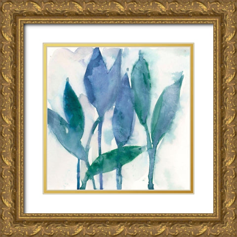 Quiet Beauty II Gold Ornate Wood Framed Art Print with Double Matting by Dixon, Samuel