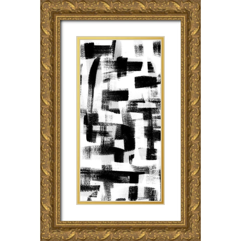 Jam Session I Gold Ornate Wood Framed Art Print with Double Matting by Chandler, Sharon