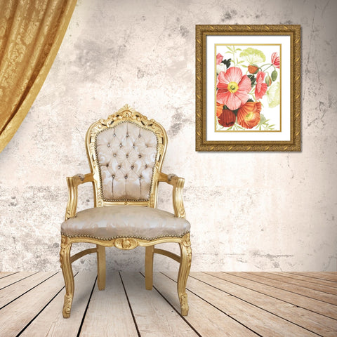 Blossom Solstice I Gold Ornate Wood Framed Art Print with Double Matting by Popp, Grace