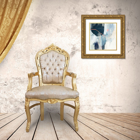 Luz I Gold Ornate Wood Framed Art Print with Double Matting by Borges, Victoria