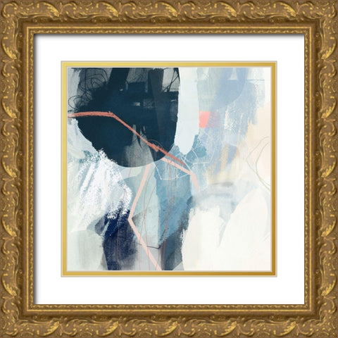 Luz I Gold Ornate Wood Framed Art Print with Double Matting by Borges, Victoria