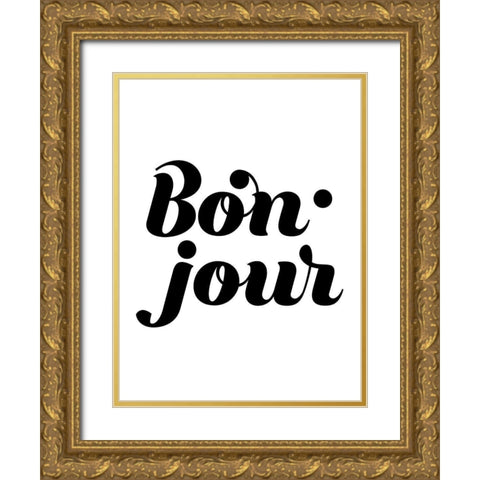 La Vie II Gold Ornate Wood Framed Art Print with Double Matting by Popp, Grace
