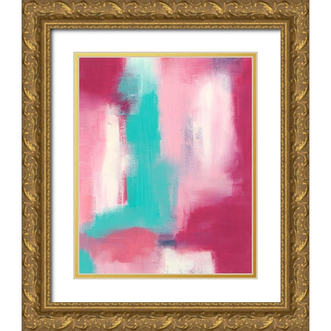 Mesosphere II Gold Ornate Wood Framed Art Print with Double Matting by Moore, Regina