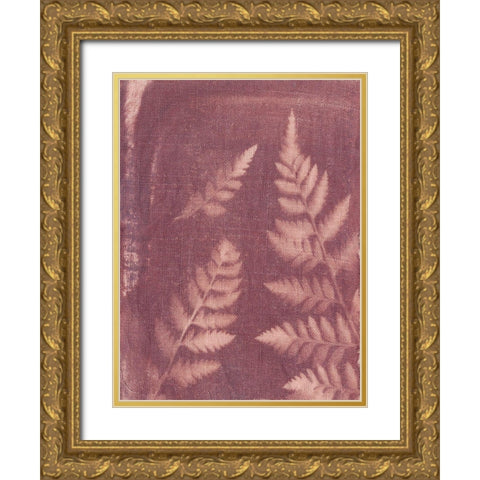 Botanical Sun I Gold Ornate Wood Framed Art Print with Double Matting by Sizemore, Natalie