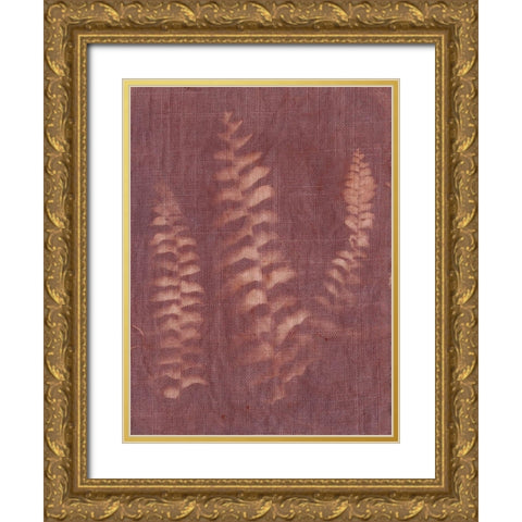 Botanical Sun IV Gold Ornate Wood Framed Art Print with Double Matting by Sizemore, Natalie