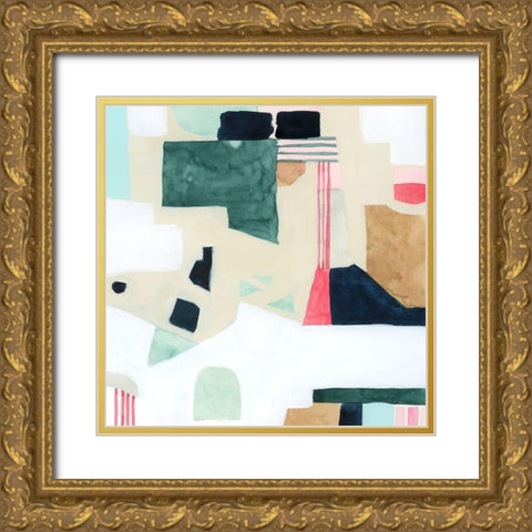 Dimensions II Gold Ornate Wood Framed Art Print with Double Matting by Popp, Grace
