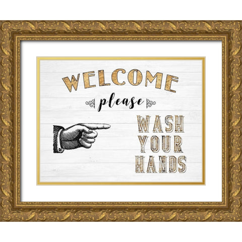 Mild Manners I Gold Ornate Wood Framed Art Print with Double Matting by Fagalde, Jarman