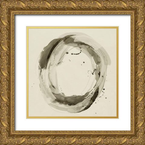 Mud Ring I Gold Ornate Wood Framed Art Print with Double Matting by Popp, Grace