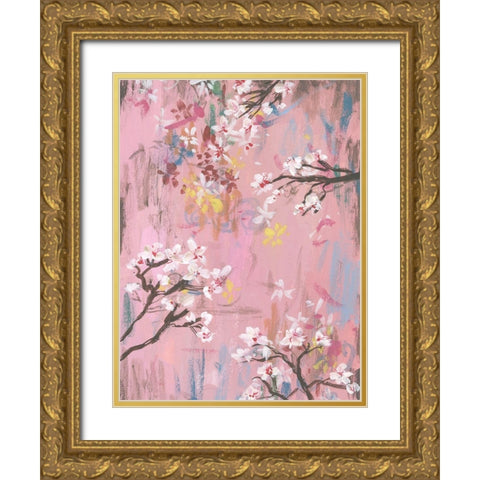 Emerging I Gold Ornate Wood Framed Art Print with Double Matting by Wang, Melissa