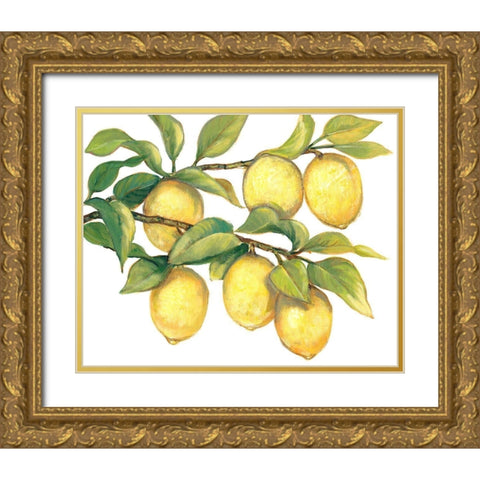 Ripe for Picking II Gold Ornate Wood Framed Art Print with Double Matting by OToole, Tim