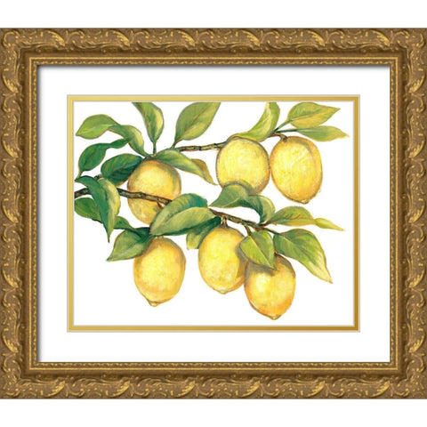 Ripe for Picking II Gold Ornate Wood Framed Art Print with Double Matting by OToole, Tim