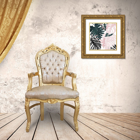 Paradise Sweep III Gold Ornate Wood Framed Art Print with Double Matting by Popp, Grace