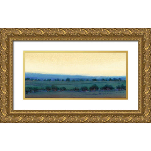 Morning Dew I Gold Ornate Wood Framed Art Print with Double Matting by OToole, Tim