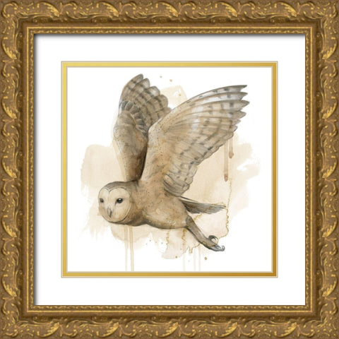 Midnight Watch II Gold Ornate Wood Framed Art Print with Double Matting by Popp, Grace