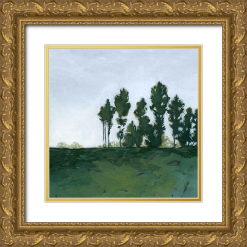 Northern Coppice II Gold Ornate Wood Framed Art Print with Double Matting by Popp, Grace