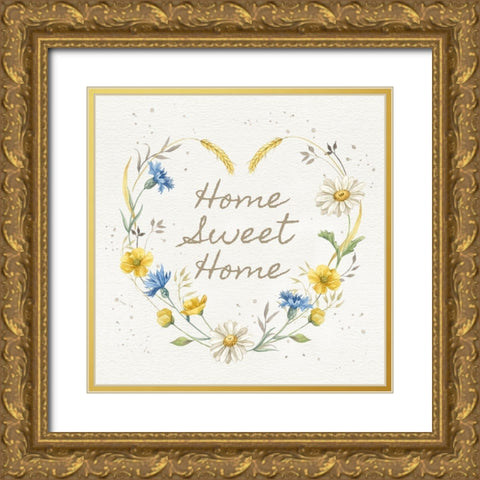 Nostalgic Farm VIII Gold Ornate Wood Framed Art Print with Double Matting by Maday, Jane