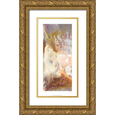 Travel in Light III Gold Ornate Wood Framed Art Print with Double Matting by Bramma, Lila