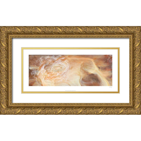 Travel in Light VI Gold Ornate Wood Framed Art Print with Double Matting by Bramma, Lila