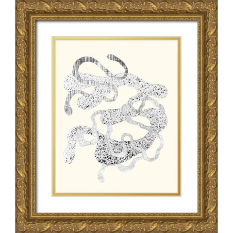 Cattywampus III Gold Ornate Wood Framed Art Print with Double Matting by Douglas, Jamie