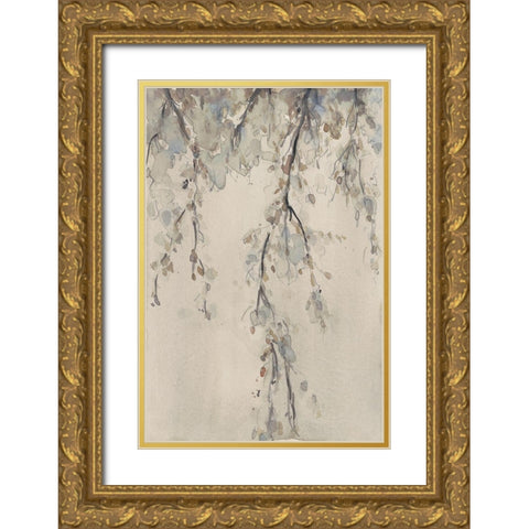 Casual Shade I Gold Ornate Wood Framed Art Print with Double Matting by Dixon, Samuel