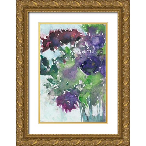 Garden Wild Things I Gold Ornate Wood Framed Art Print with Double Matting by Dixon, Samuel