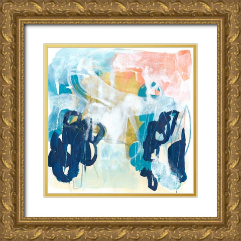 Graffiti Notation IV Gold Ornate Wood Framed Art Print with Double Matting by Vess, June Erica