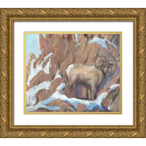 View From the Top III Gold Ornate Wood Framed Art Print with Double Matting by OToole, Tim