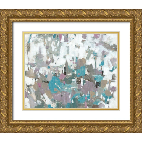 Bits and Pieces I Gold Ornate Wood Framed Art Print with Double Matting by OToole, Tim