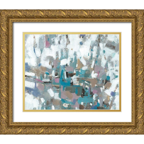 Bits and Pieces II Gold Ornate Wood Framed Art Print with Double Matting by OToole, Tim