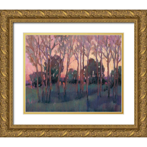 Morning Light I Gold Ornate Wood Framed Art Print with Double Matting by OToole, Tim
