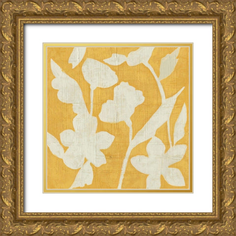 Sunlight Silhouette I Gold Ornate Wood Framed Art Print with Double Matting by Zarris, Chariklia