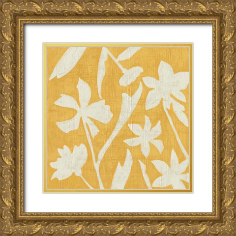 Sunlight Silhouette II Gold Ornate Wood Framed Art Print with Double Matting by Zarris, Chariklia