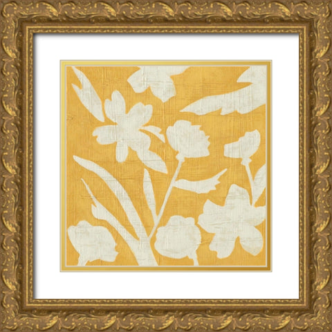 Sunlight Silhouette IV Gold Ornate Wood Framed Art Print with Double Matting by Zarris, Chariklia