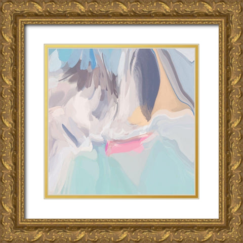 Environmental Vibrations III Gold Ornate Wood Framed Art Print with Double Matting by Orlov, Irena
