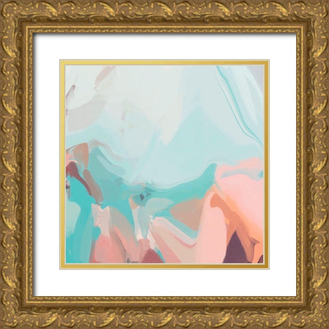 Jet Stream Gold Ornate Wood Framed Art Print with Double Matting by Orlov, Irena