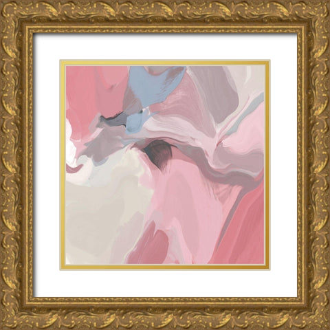 The Shades of Red Gold Ornate Wood Framed Art Print with Double Matting by Orlov, Irena