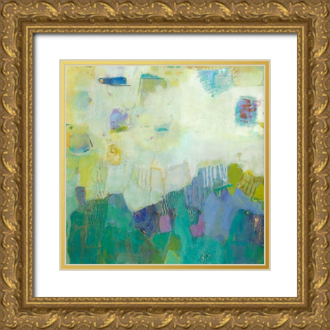 Brontide II Gold Ornate Wood Framed Art Print with Double Matting by Jachimiec, Sue