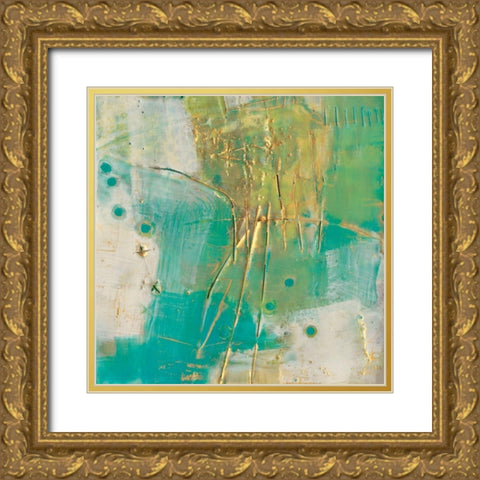 Moira III Gold Ornate Wood Framed Art Print with Double Matting by Jachimiec, Sue